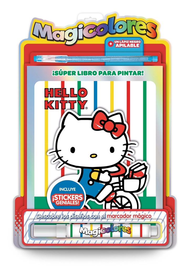 BLISTER VERTICE MAGICOLORES HELLO KITTY
