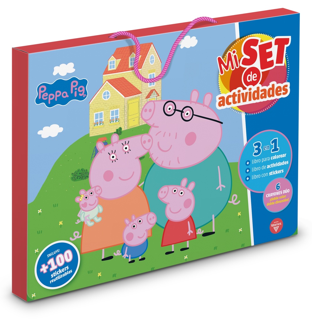 CAJA VERTICE MI SET DE ACTIVIDADES PEPPA PIG
