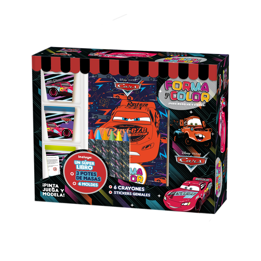 CAJA VERTICE FORMA Y COLOR CARS