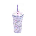 VASO TRENDY 450ML UNICORNIO LILA 18525