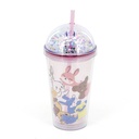 VASO TRENDY 450ML PANDA ROSA 19022