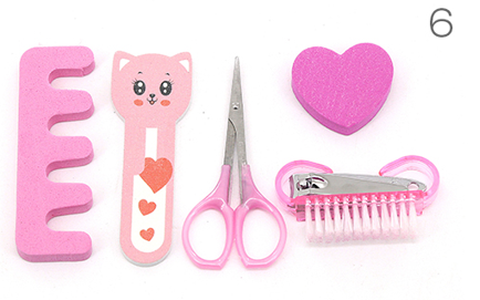 SET MANICURA TRENDY ROSA