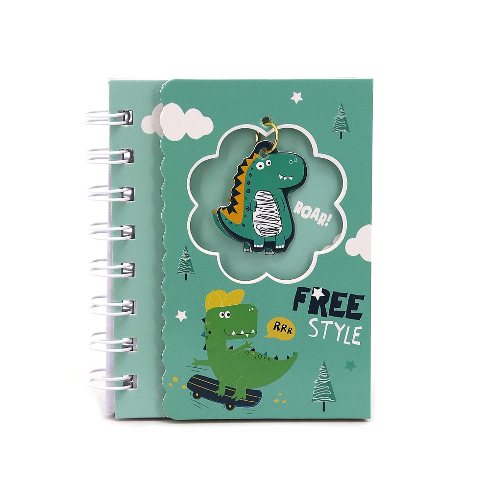 LIBRETA TRENDY MINI DINO VERDE