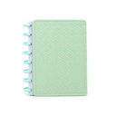 CUADERNO TRENDY A5 CON DISCOS MATELASSE AQUA