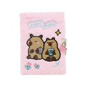 DIARIO INTIMO TRENDY PELUCHE CAPYBARA AMIGOS