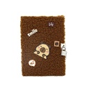 DIARIO INTIMO TRENDY CORDERITO CAPYBARA MOKA