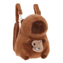 MOCHILA INFANTIL PELUCHE CAPYBARA BEBE