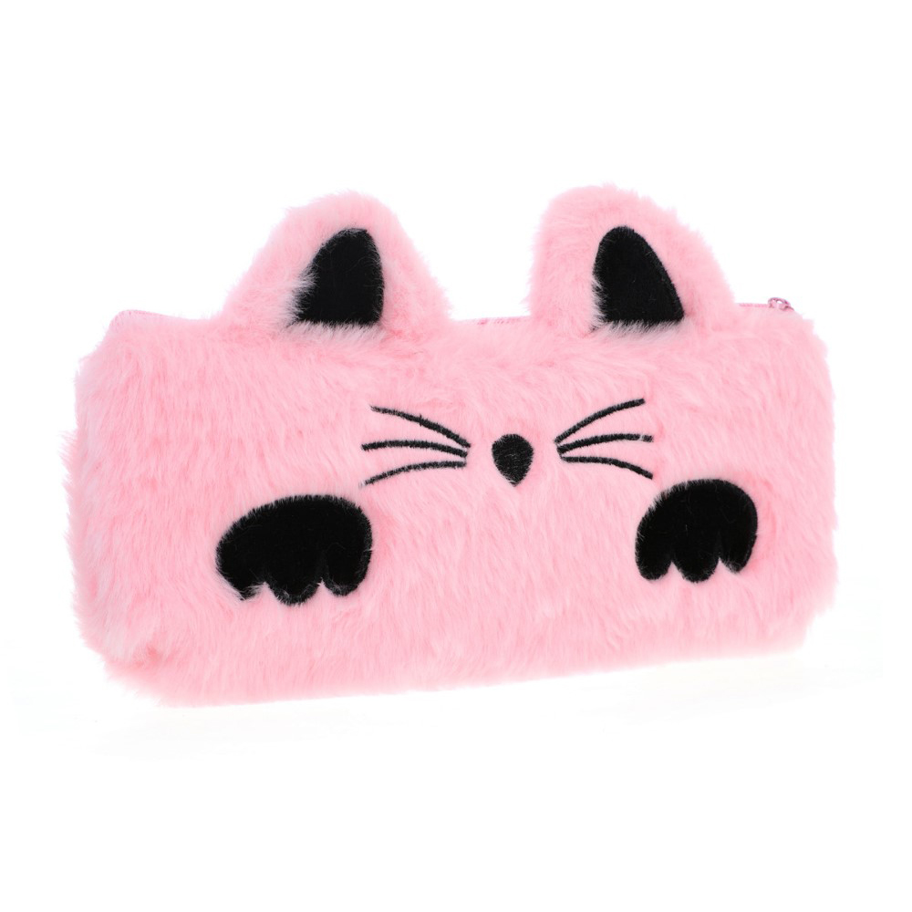 CARTUCHERA INFANTIL GATO ROSA