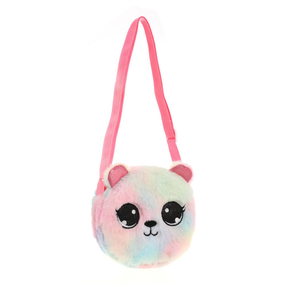 CARTERITA PELUCHE GATITO ROSA