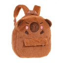 MOCHILA INFANTIL CAPYBARA CON BOLSILLO DELANTERO