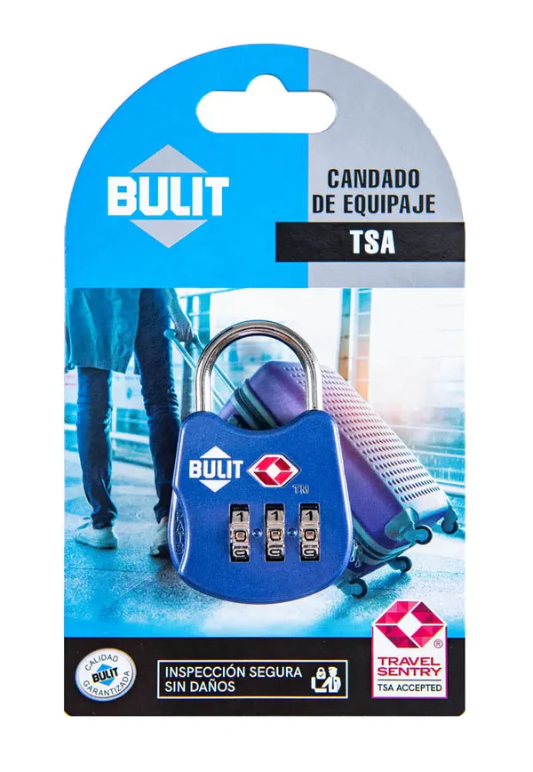 CANDADO BULIT DE EQUIPAJE TSA CON ARO