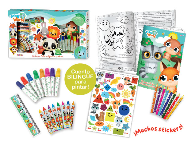 JUEGO KREKER EL BOSQUE DE LAS MIL FORMAS Y COLORES