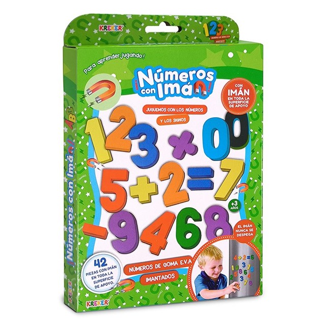 JUEGO KREKER NUMEROS CON IMAN