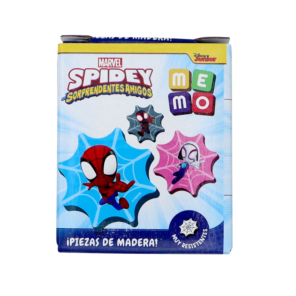 JUEGO DE MEMORIA BARCO DE PAPEL MEMO SPIDEY