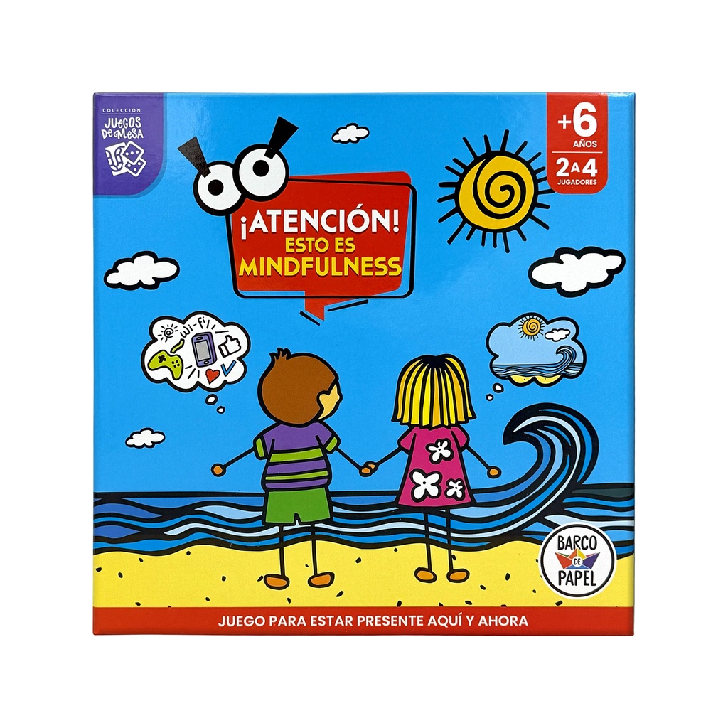 JUEGO DE MESA BARCO DE PAPEL ATENCION ESTO ES MINDFULNESS