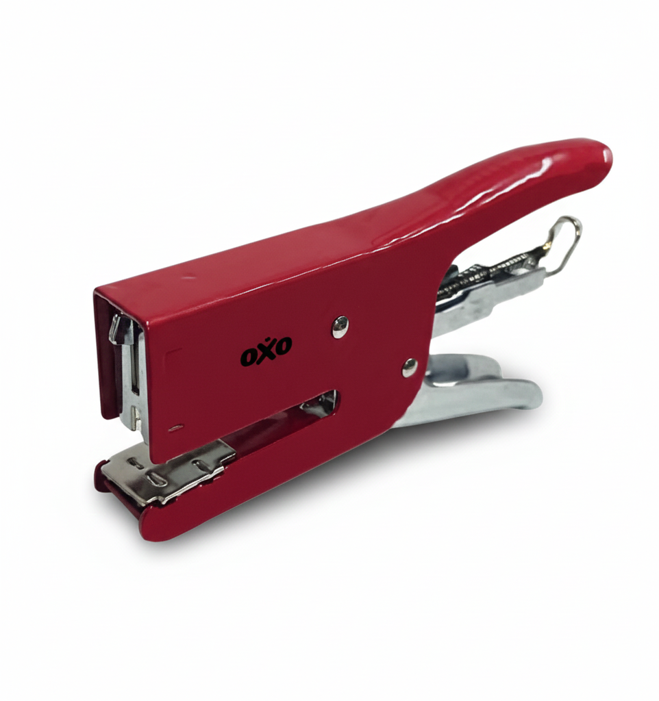 ABROCHADORA OXO METAL PINZA GRANDE ROJA 248