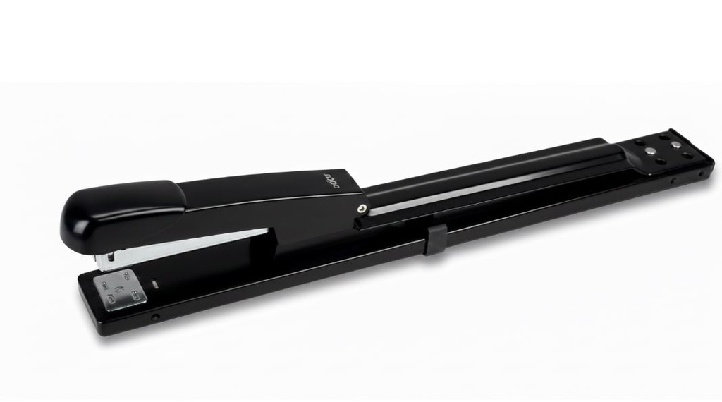 ABROCHADORA OXO 24/6-26/6 BRAZO LARGO PARA ENCUADERNACION METAL NEGRO