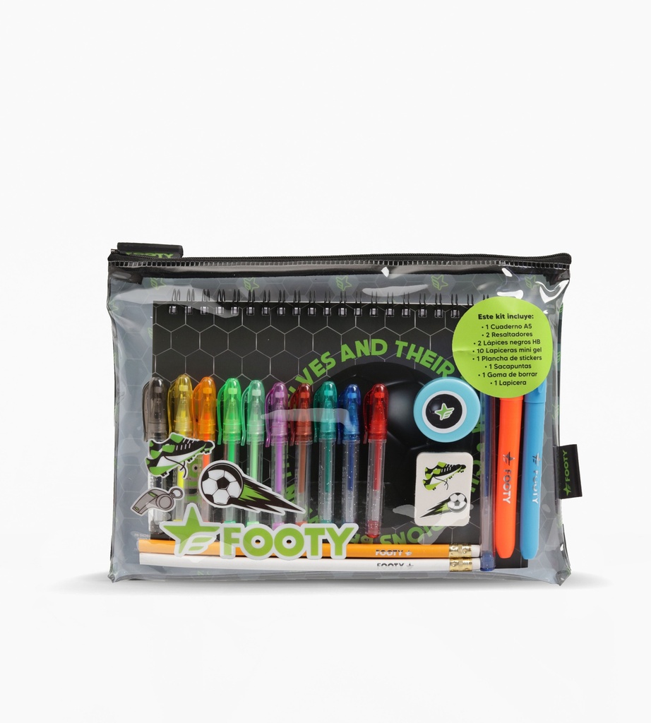 SET FOOTY PARA COLOREAR BALL