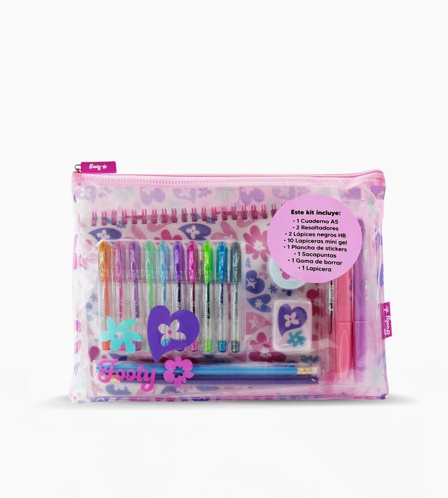 SET FOOTY PARA COLOREAR FLOWER