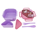 LUNCHERA TRENDY PLASTICO UNICORNIO