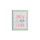 CUADERNO MOOVING 16X21 TAPA FLEXIBLE COSIDO 48 HOJAS COOL