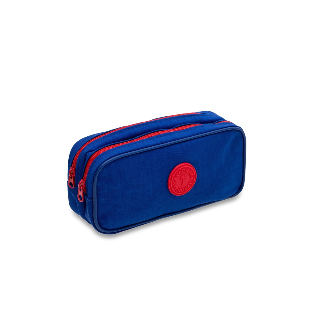 CARTUCHERA BYRON RECTANGULAR 2 CIERRES COMBINADA