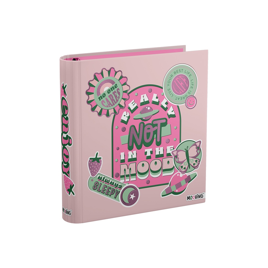 CARPETA 3X40 MOOVING PINK