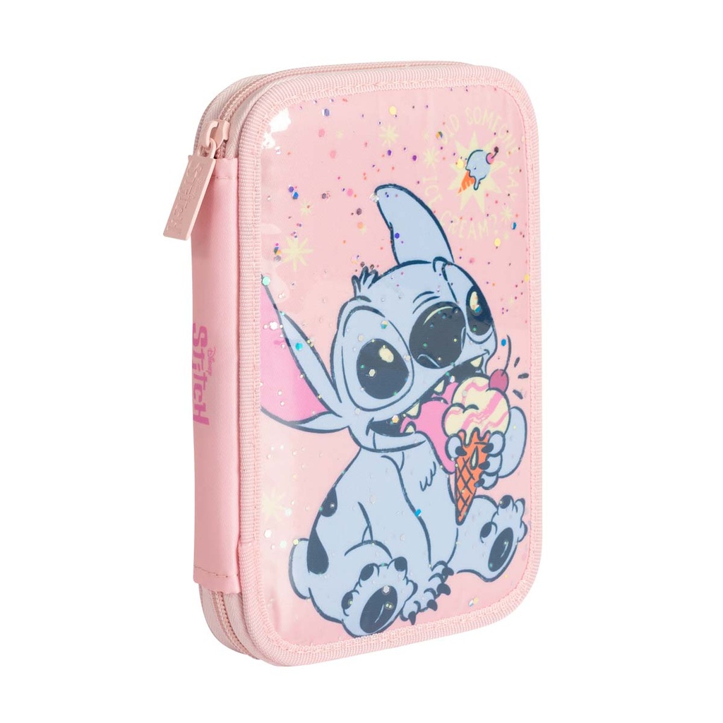 CARTUCHERA MOOVING TEXTIL 1 PISO STITCH