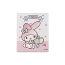 CUADERNO MOOVING 19.5X24 TAPA DURA COSIDO 48 HOJAS MY MELODY