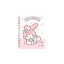 CUADERNO MOOVING 16X21 TAPA DURA CON ESPIRAL 80 HOJAS MY MELODY
