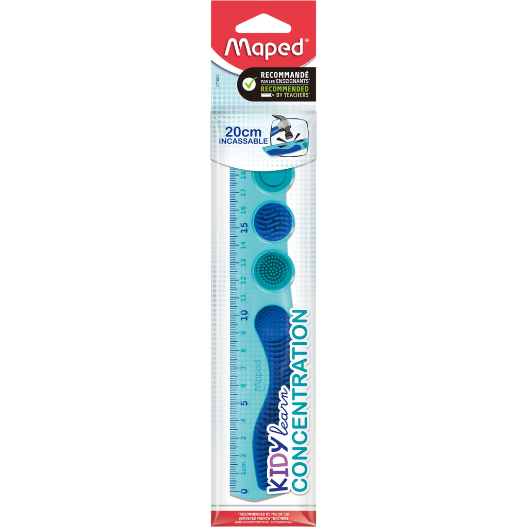 REGLA MAPED 20CM KIDYLEARN CONCENTRATION X1