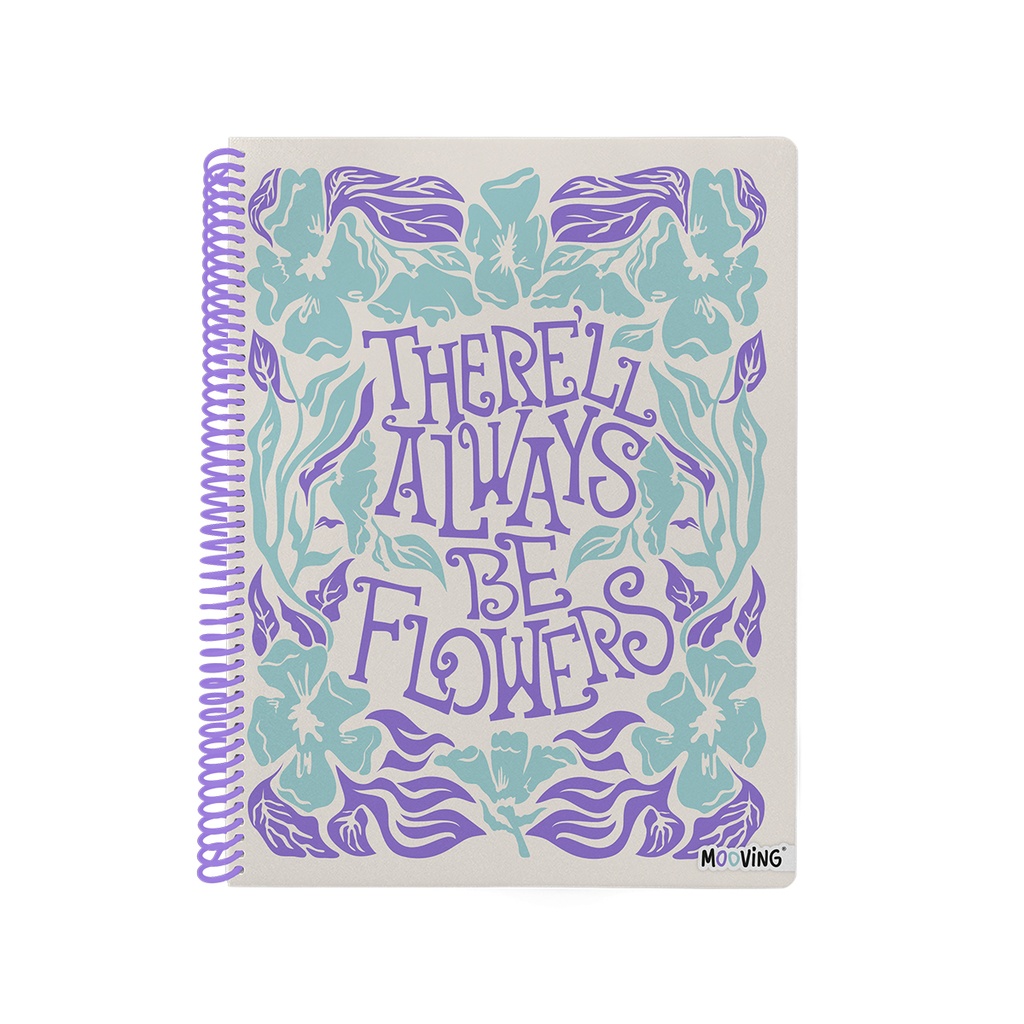 CUADERNO MOOVING A4 UNIVERSITARIO 80 HOJAS MYSTIC