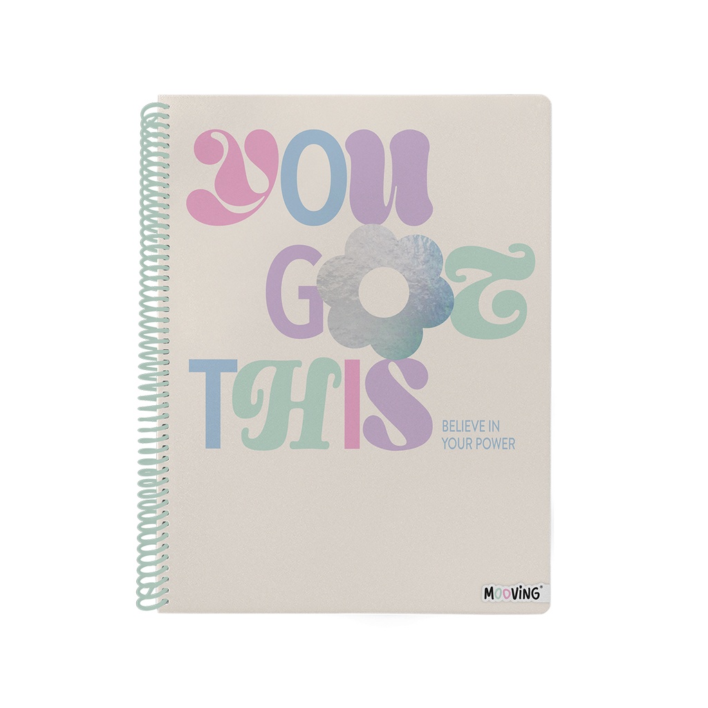 CUADERNO MOOVING A4 UNIVERSITARIO 80 HOJAS COOL