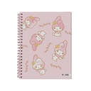 CUADERNO MOOVING A4 TAPA DURA 96 HOJAS MY MELODY
