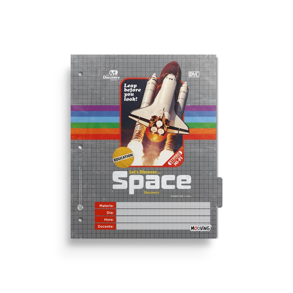 SEPARADOR ESCOLAR MOOVING X6 DISCOVERY