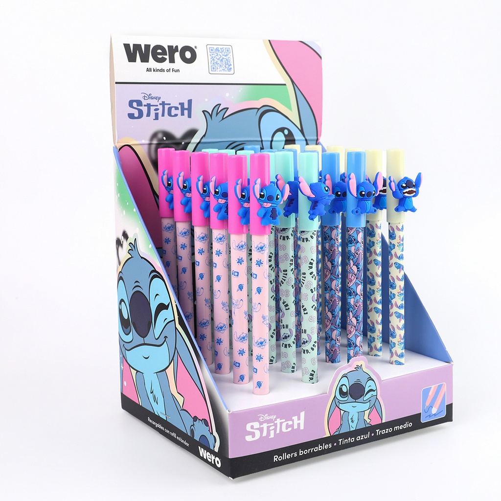 BOLIGRAFO WERO BORRABLE X 1 STITCH CUTE
