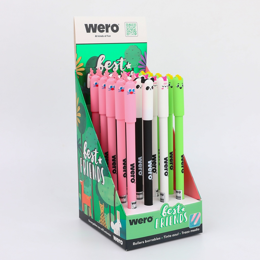 BOLIGRAFO WERO BORRABLE X1 BEST FRIENDS