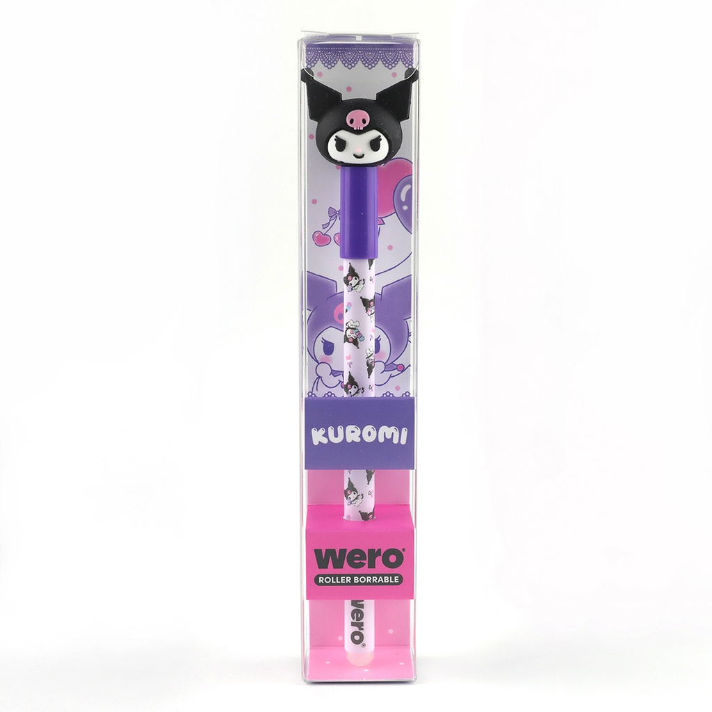 BOLIGRAFO WERO BORRABLE CAJA X1 KUROMI