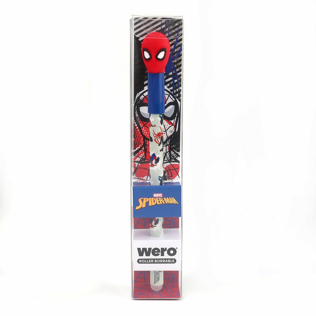 BOLIGRAFO WERO BORRABLE CAJA X1 SPIDERMAN