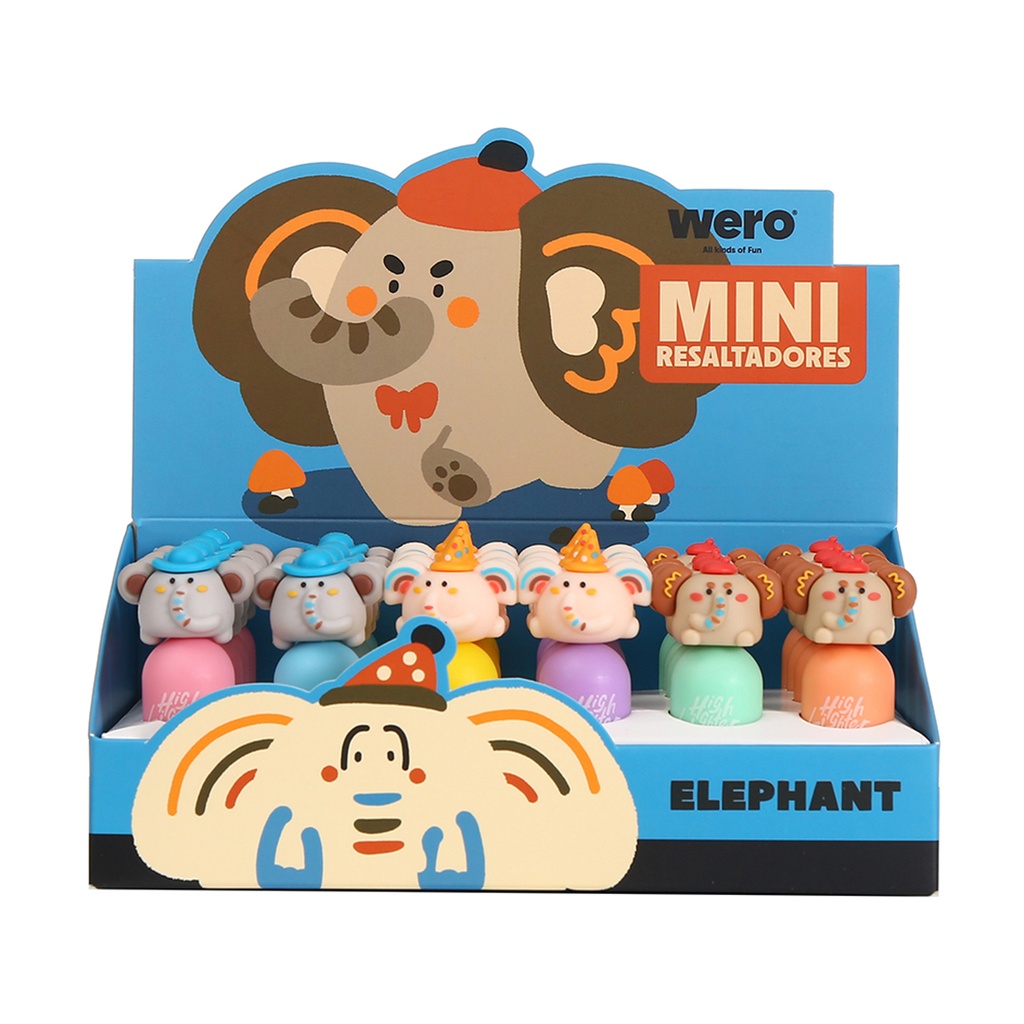 RESALTADOR WERO MINI X1 ELEFANTE