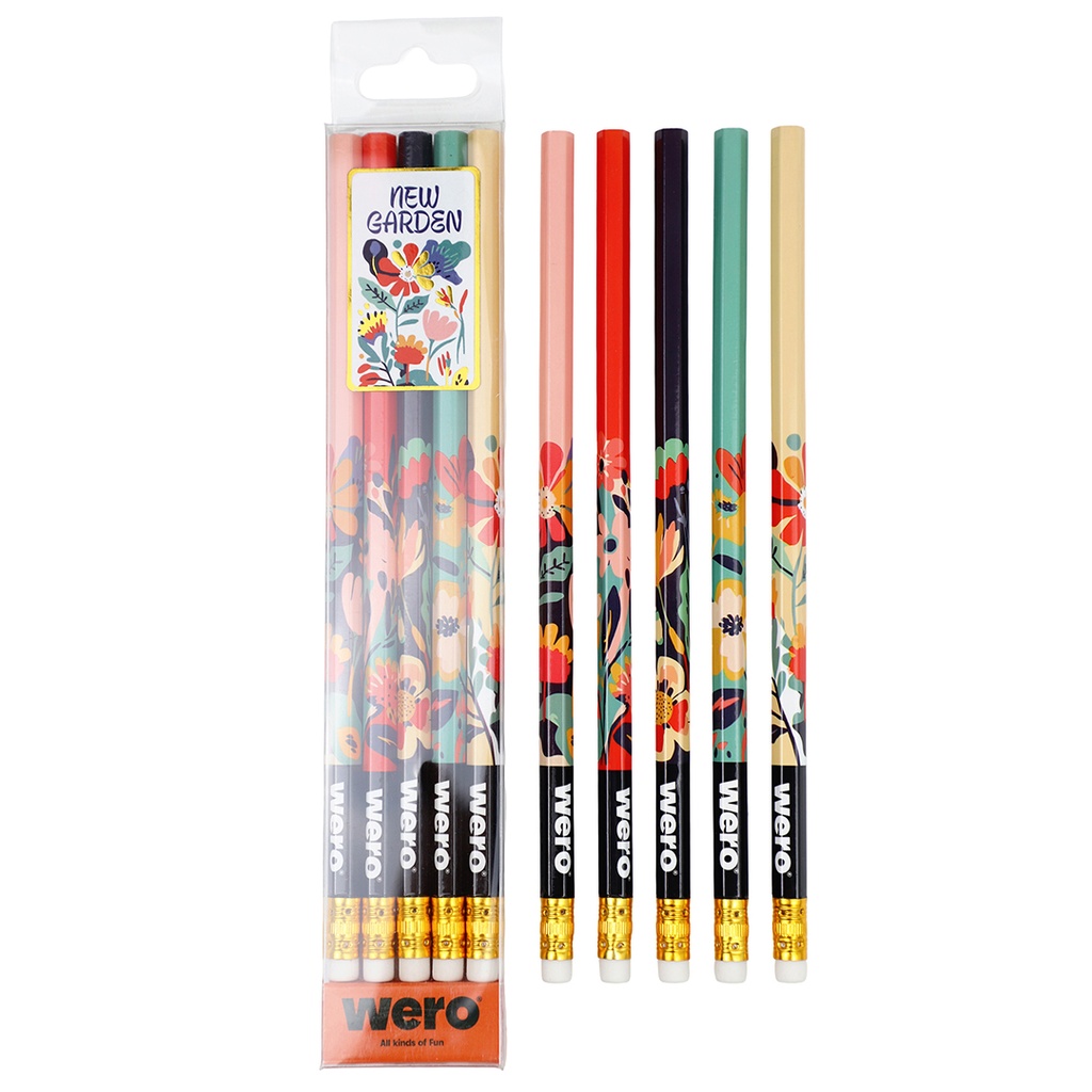 LAPIZ WERO CON GOMA X5 GARDEN