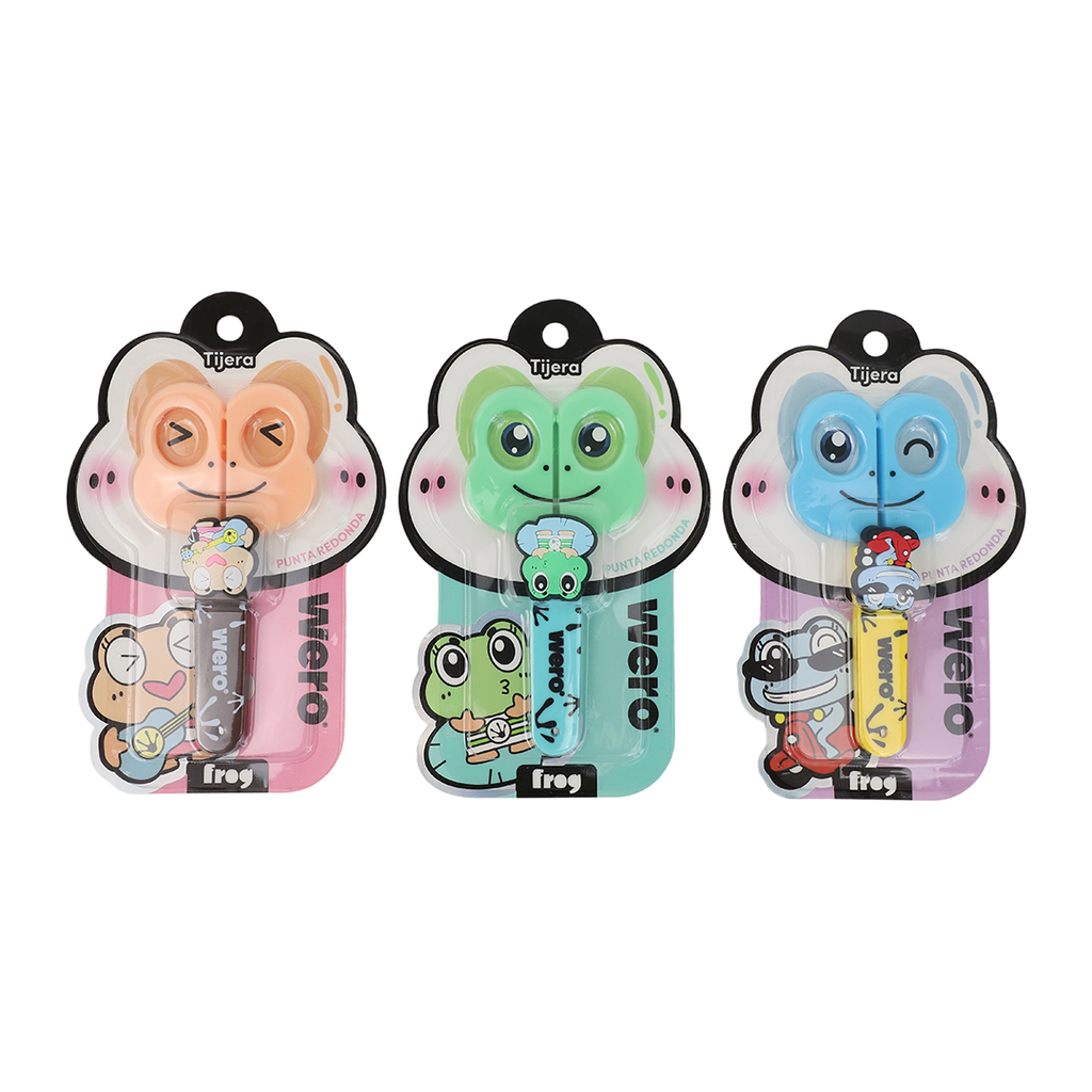 TIJERA WERO PUNTA REDONDA X1 FROG