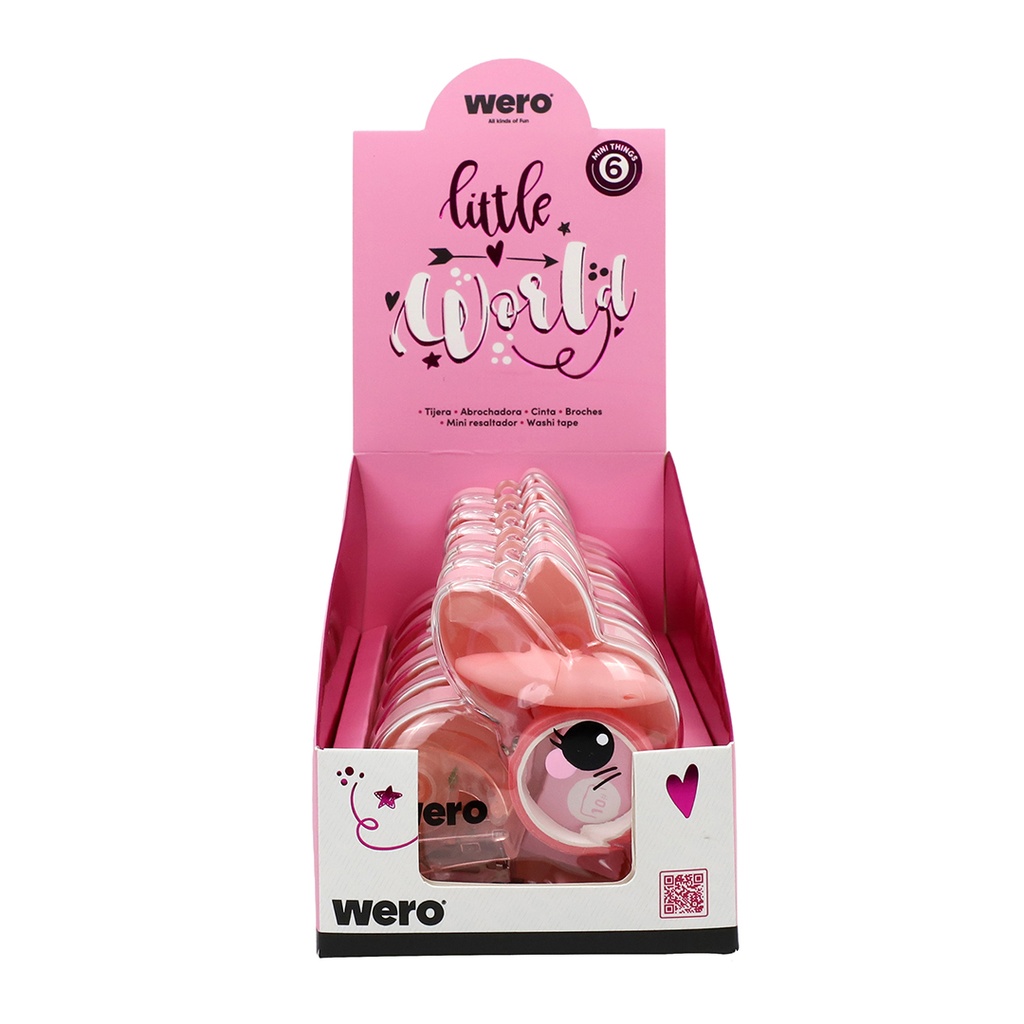 SET UTILES WERO LITTLE WORLD RABBIT
