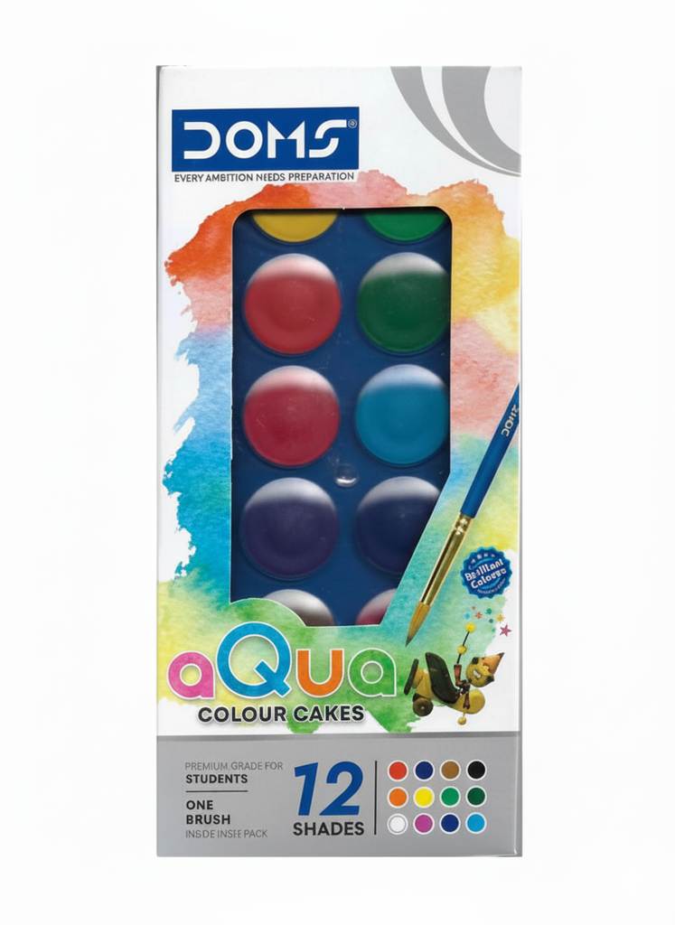 ACUARELA DOMS X12 COLORES