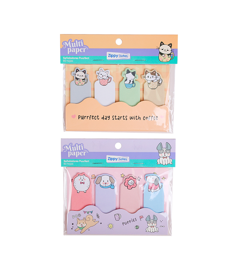 SEÑALADORES MP 2.5X7.5CM 20HOJAS PURFECT