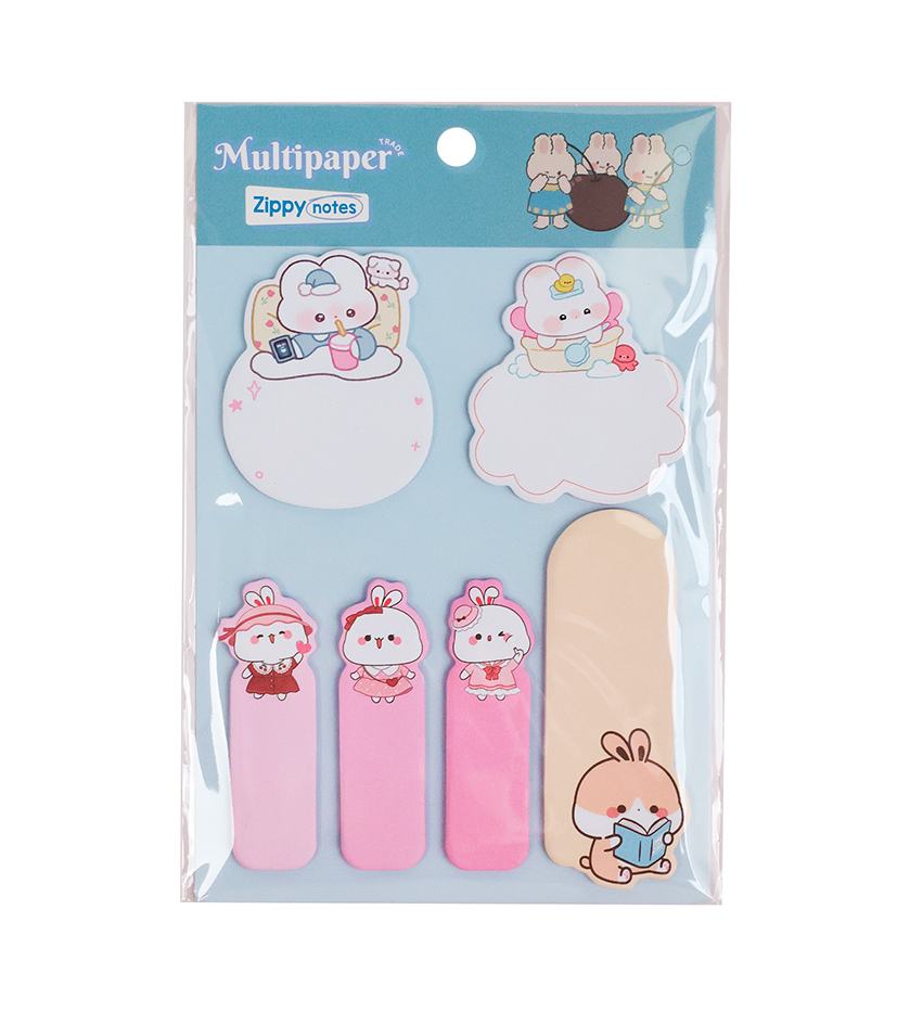 NOTAS ADHESIVAS MP 120HOJAS RABBIT