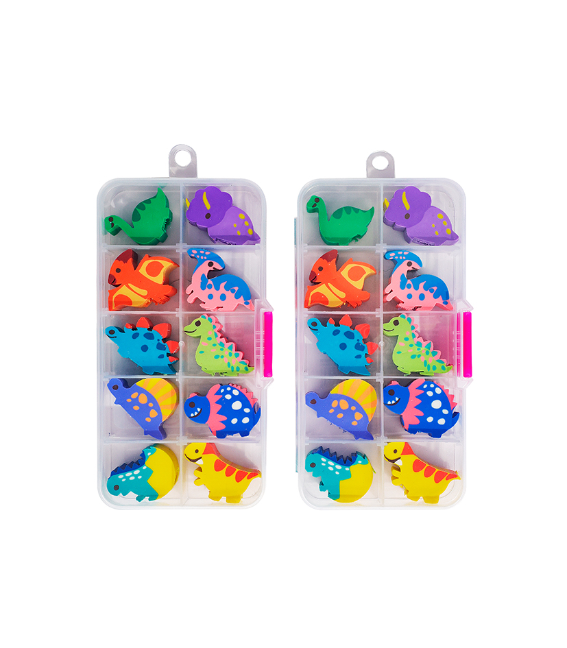 GOMA DE BORRAR MP DINO X10