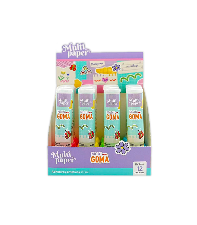 ADHESIVO SINTETICO MP MULTI GOMA 40ML X12