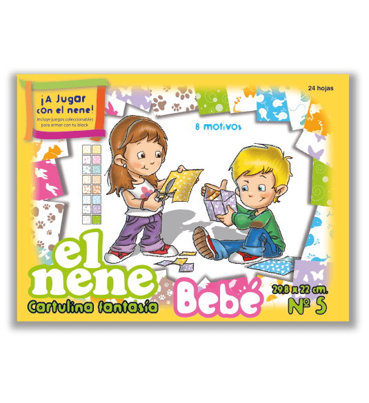 BLOCK EL NENE Nº5 24 HOJAS BEBE