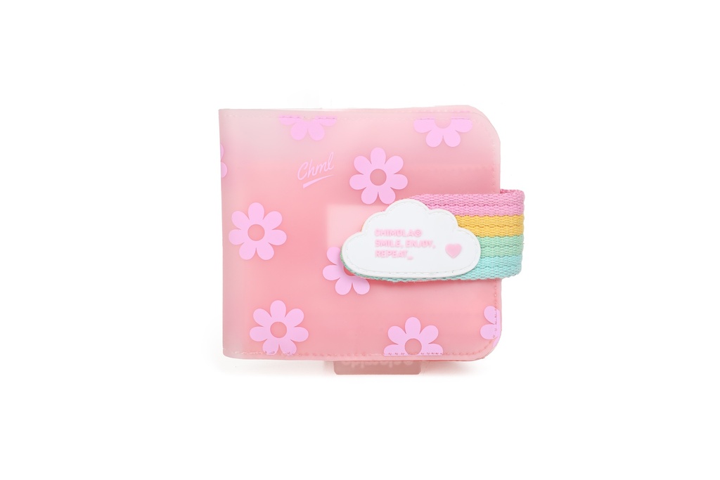 BILLETERA SOFT RAINBOW LIGHT PINK